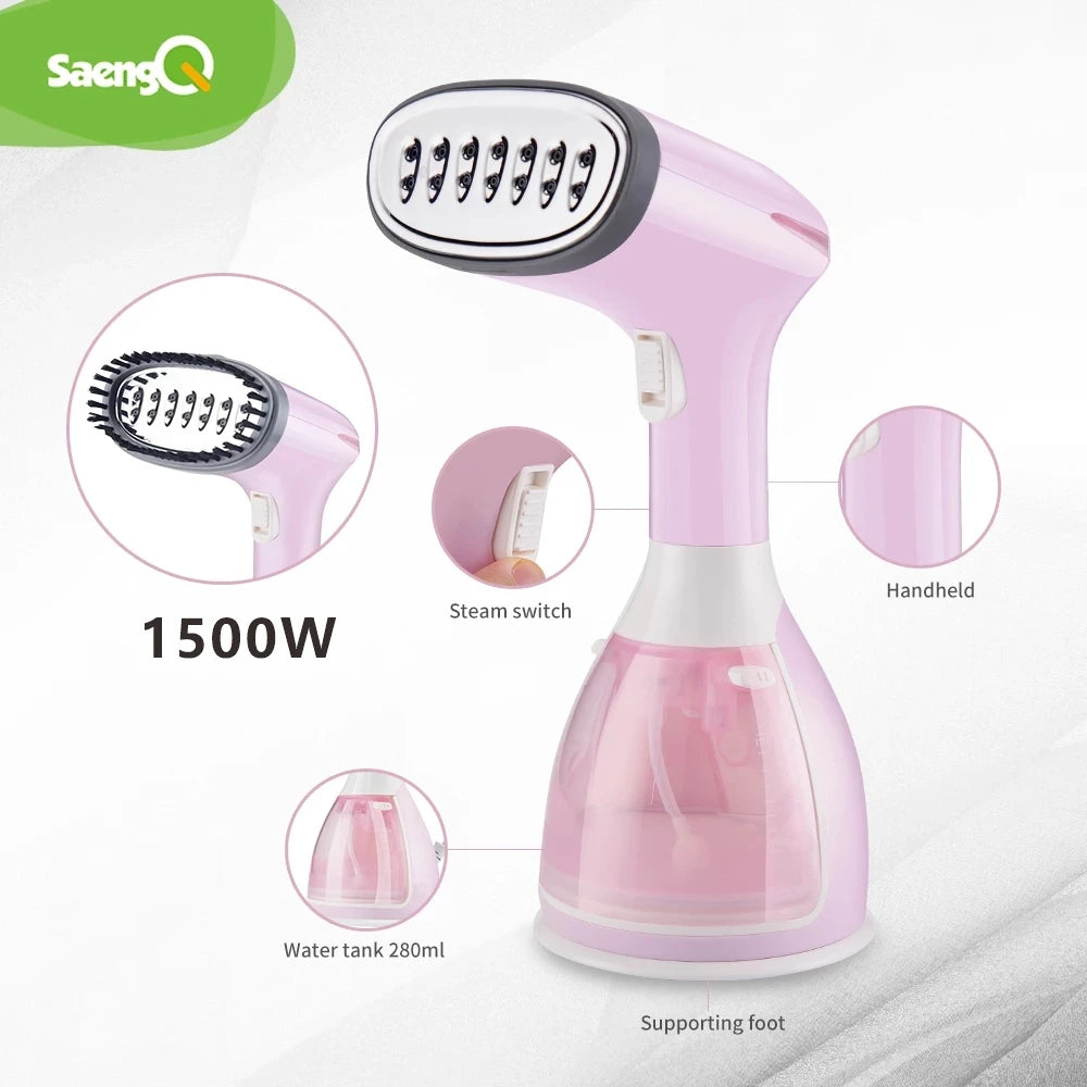 saengQ Handheld Garment Steamer