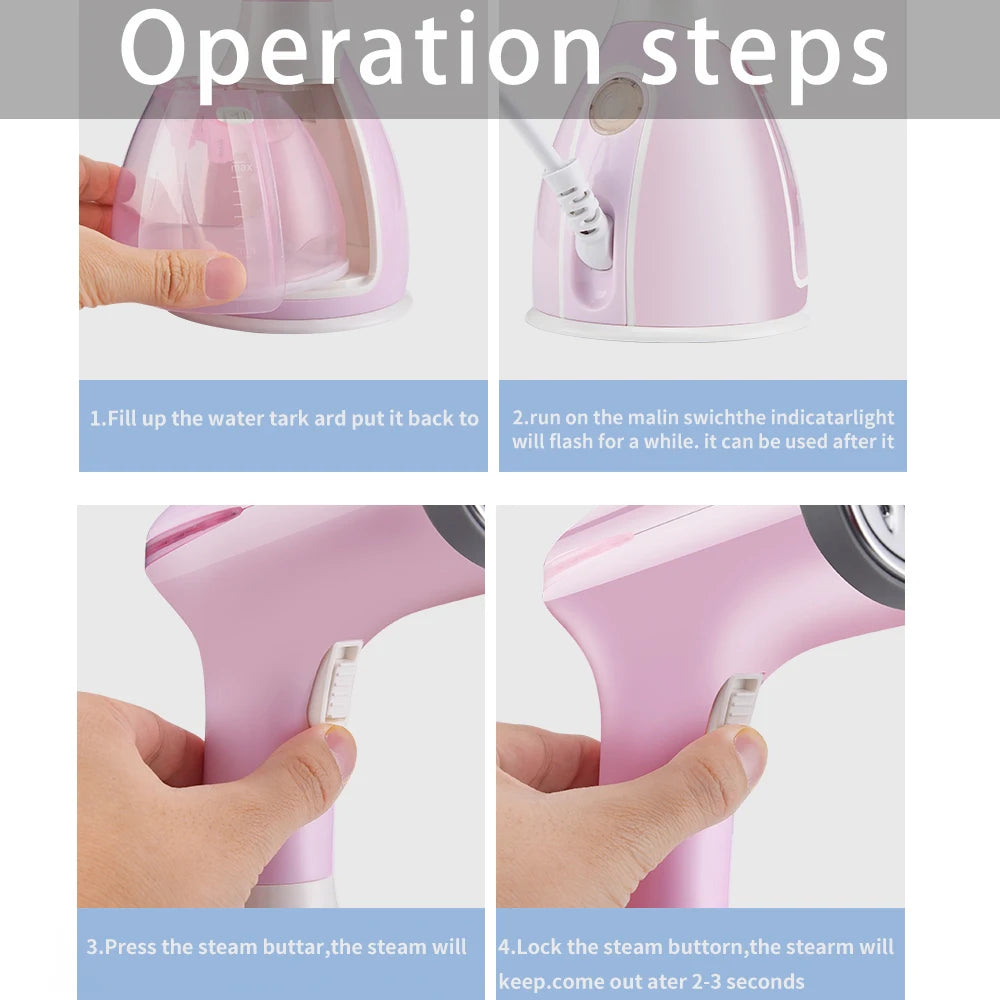saengQ Handheld Garment Steamer
