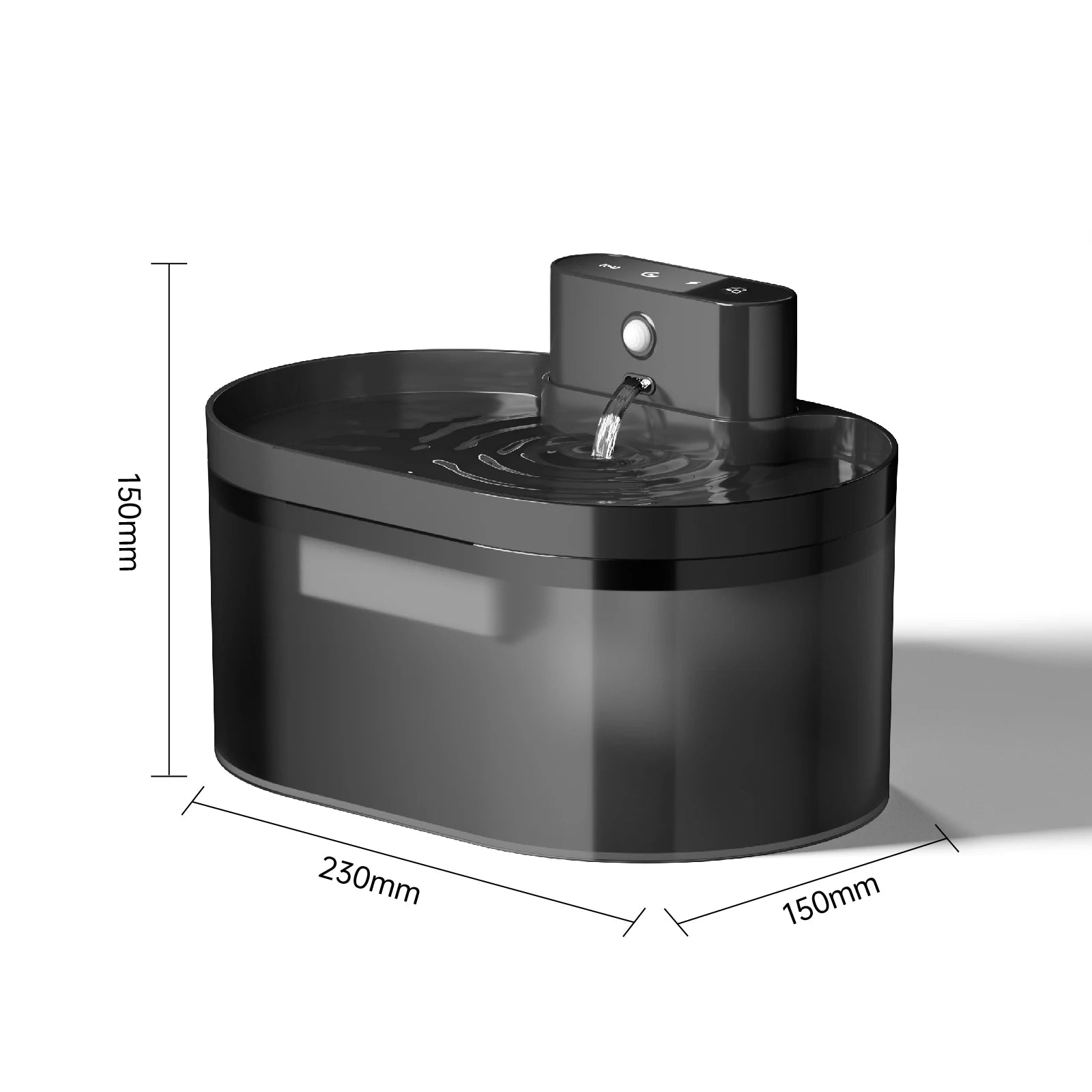 2.2L Wireless Cat Water Fountain Battery Operated