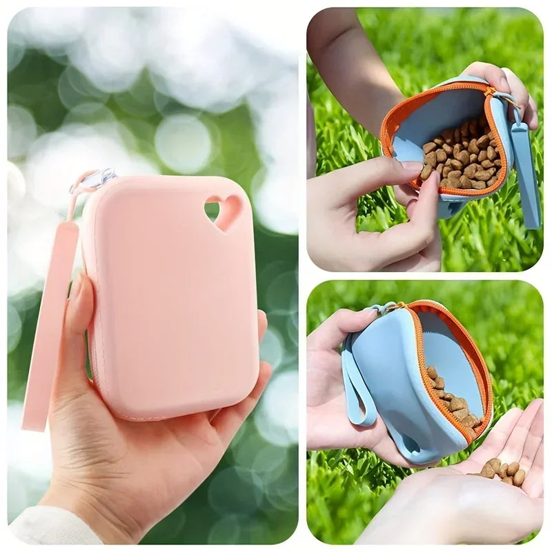 Silicone Pet Food Pouch Outerproof  Food