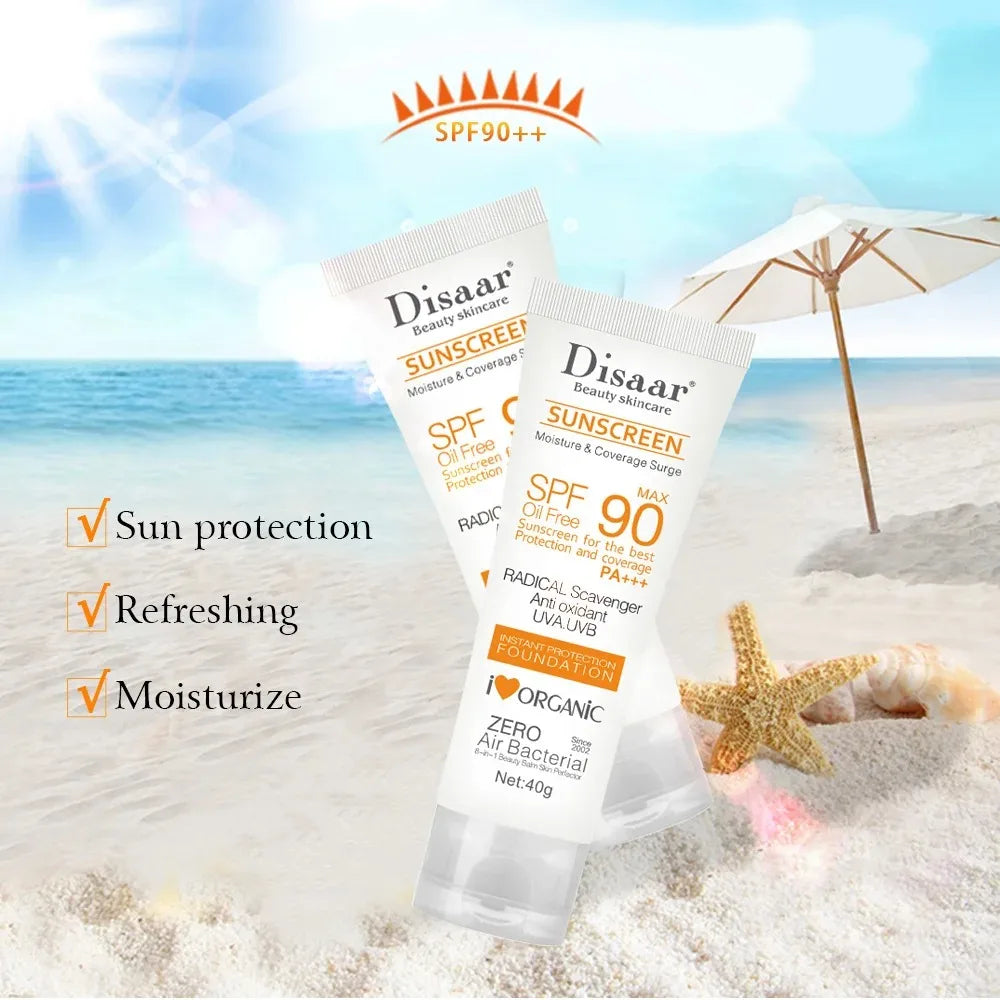 Facial Body Sunscreen Waterproof SPF 90+UV Sun Cream