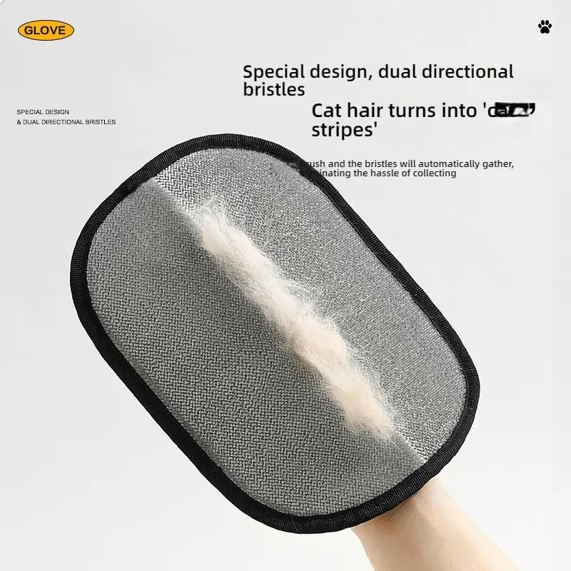 Double-Sided Pet Grooming & Deshedding Gloves