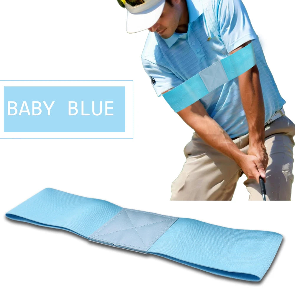 Golf Swing Gesture Corrector Elastic Training Arm Band Golf Trainer Aid for Men And Women