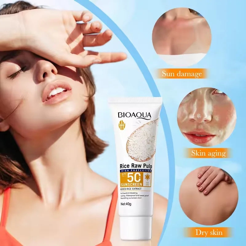 Facial Sunscreen Cream SPF 50+ Body Protector Solar Lotion