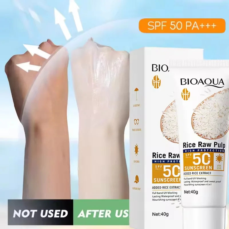 Facial Sunscreen Cream SPF 50+ Body Protector Solar Lotion