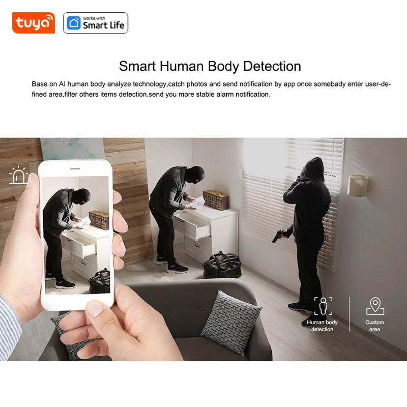 Tuya Smart 3MP HD Indoor Security Camera