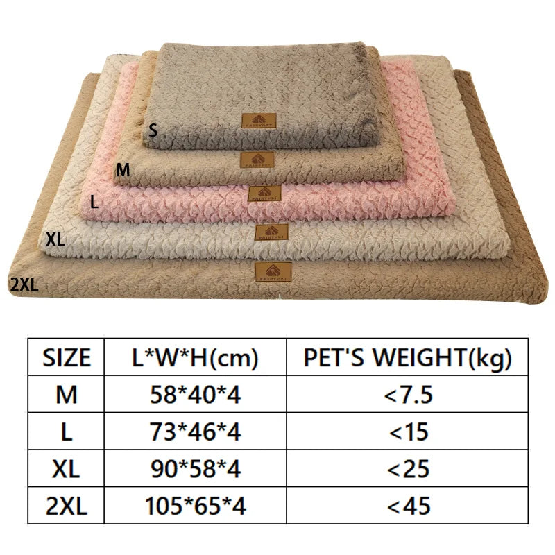 3D Foam Pet Bed With Removable Washable Faux Fur Cover