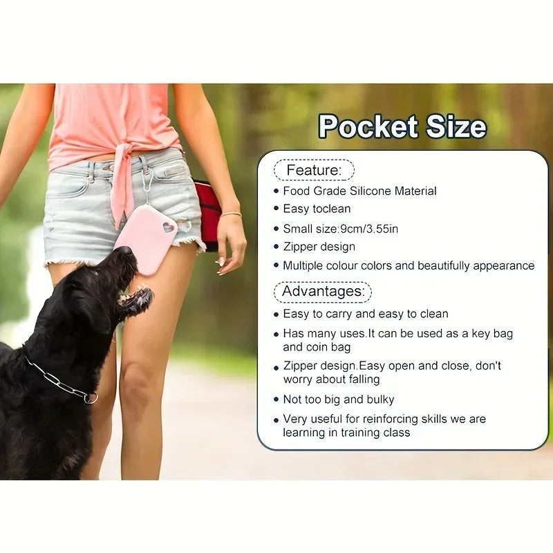 Silicone Pet Food Pouch Outerproof  Food